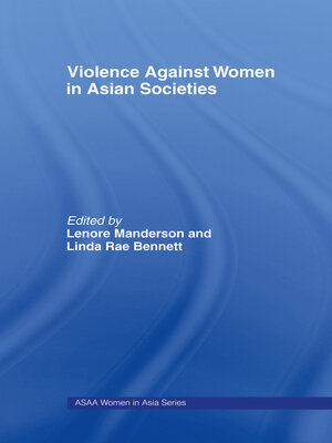 cover image of Violence Against Women in Asian Societies